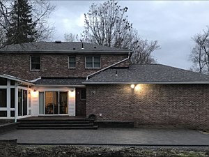 Indiana Township Patio, Steps, - Seat Walls